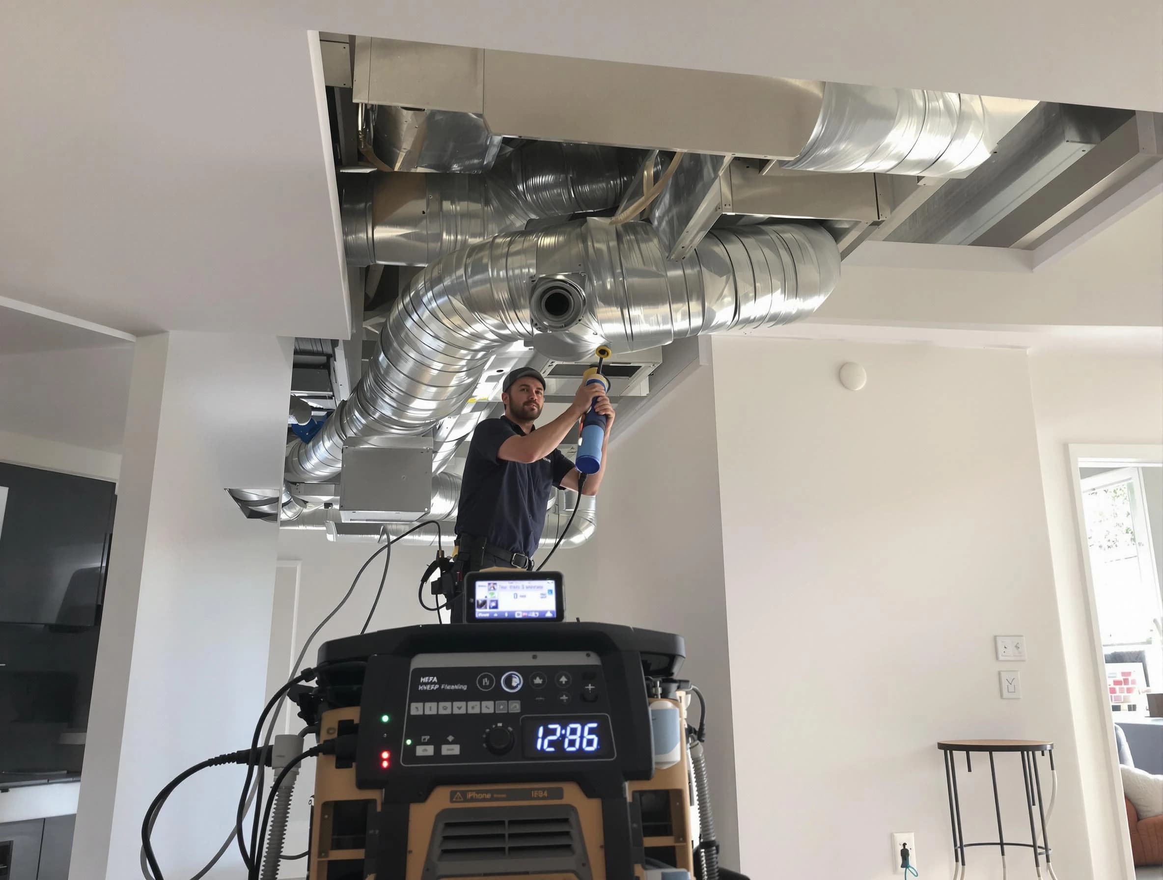 Advanced pure air duct cleaning by Johns Creek Air Duct Cleaning in Johns Creek