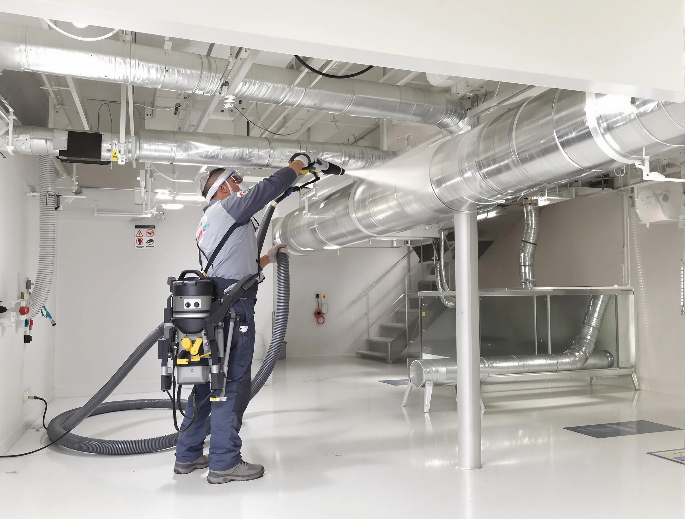 Professional central duct cleaning by Johns Creek Air Duct Cleaning in Johns Creek